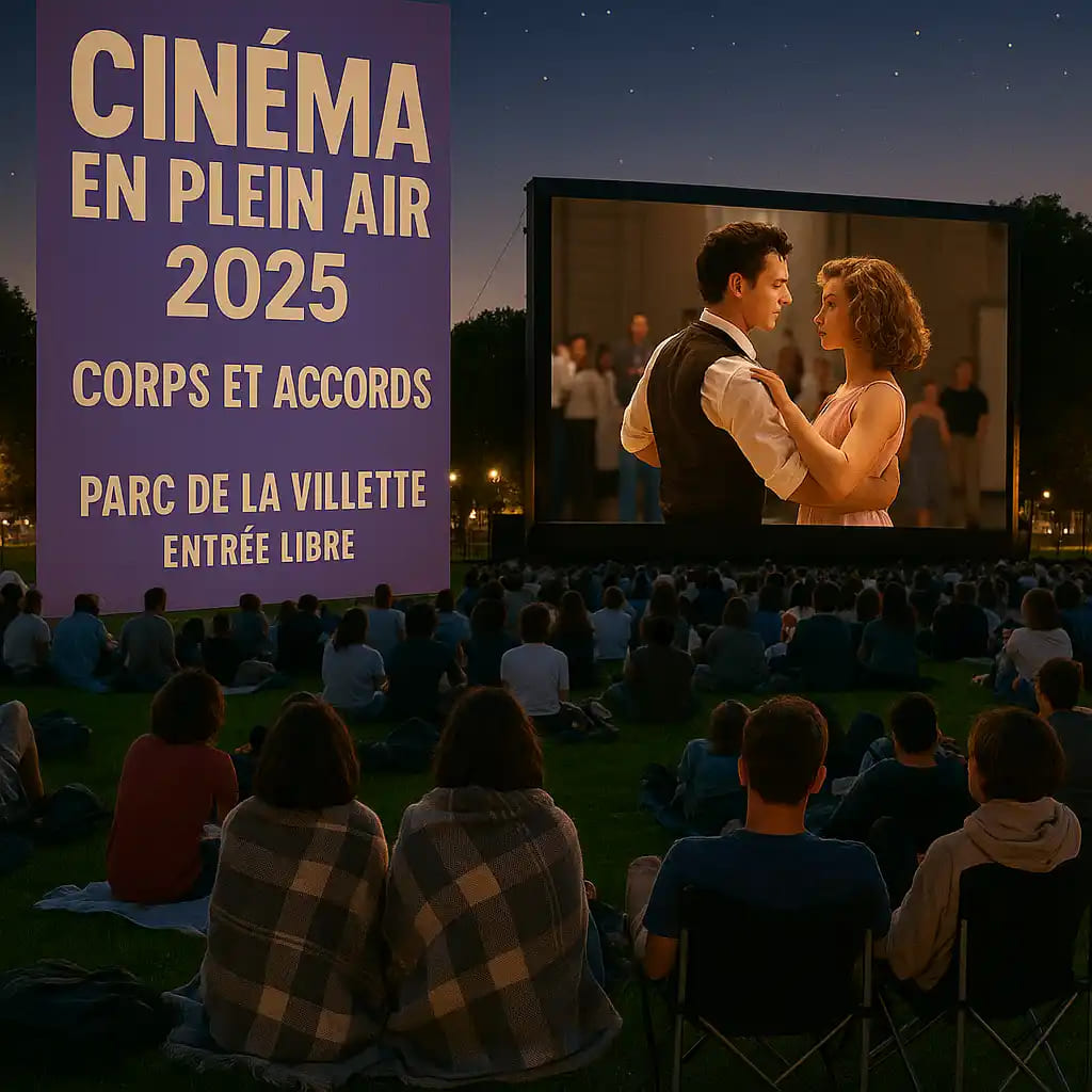 Cinéma en plein air à la Villette 2025 