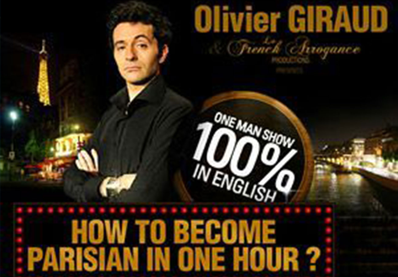 One man show of Olivier Giraud 