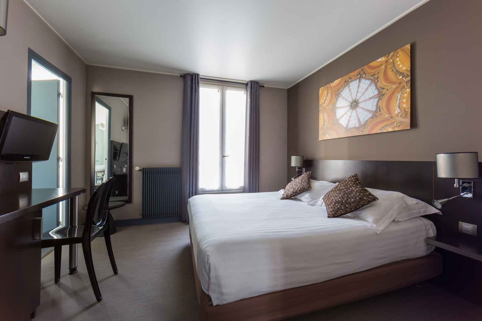 Chambre double Hotel Jardin de Villiers
