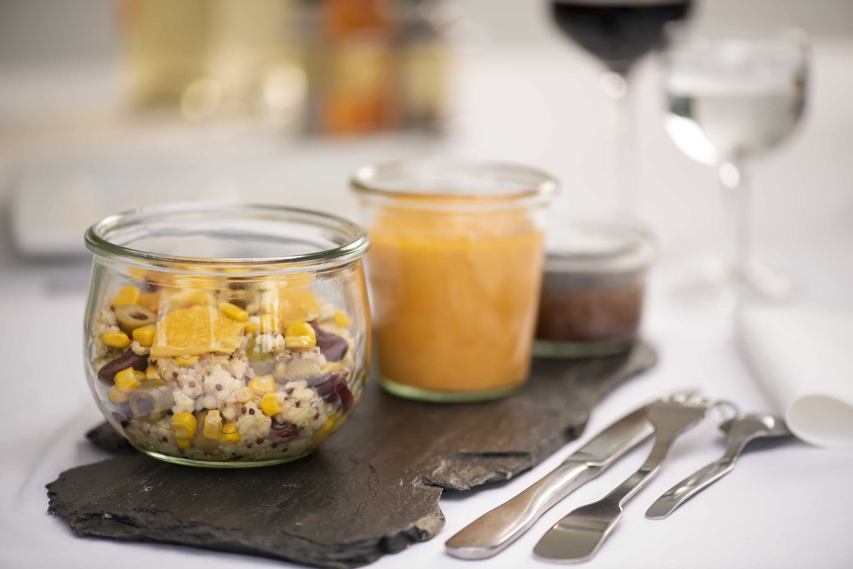 Cadeau d'Affaire Set Apéritif de Jardin avec 2 Verres et Petits